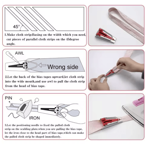 Bias Tape Making Kit - Maple Leaf Quilting Company Ltd.