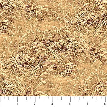 Birchwood Naturescapes - Grass Tan | 43/44" Cotton - Maple Leaf Quilting Company Ltd.