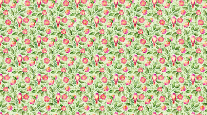 Birds - Veranda by Deborah Edwards & Melanie Samra - Northcott 44” - (DP28399 - 72) – Sold in UNITS of ¼ metre - Maple Leaf Quilting Company Ltd.