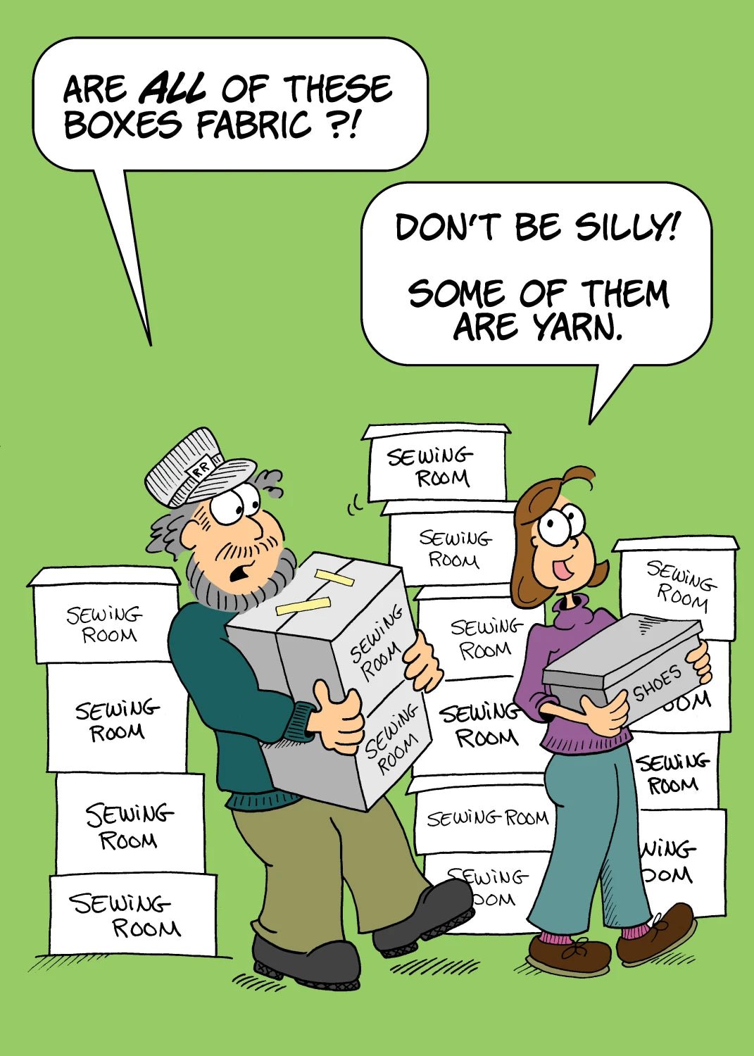 Birthday Greeting Card (BTY002) - Maple Leaf Quilting Company Ltd.