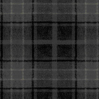 Black Big Plaid Flannel - 44" Wide (F10896 - J) - Maple Leaf Quilting Company Ltd.