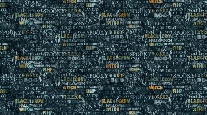 Black Multi Words - Raven&