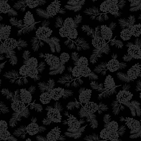 Black Spruce 108" Cotton (7867S - 99) - Maple Leaf Quilting Company Ltd.