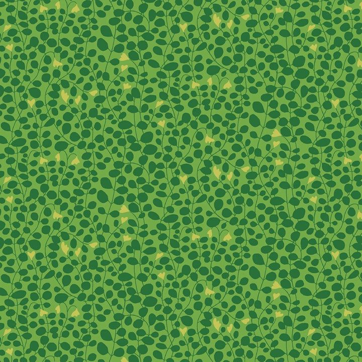 Blooming Color 2 Green Fat Quarter Bundle | Fat Quarter Package 6pcs (FQBC2BX - GRE) - Maple Leaf Quilting Company Ltd.
