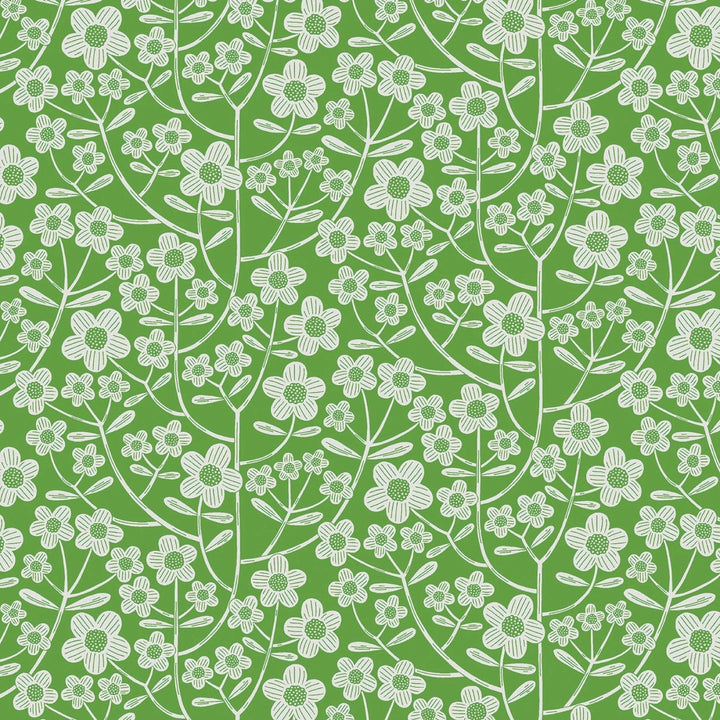 Blooming Color 2 Green Fat Quarter Bundle | Fat Quarter Package 6pcs (FQBC2BX - GRE) - Maple Leaf Quilting Company Ltd.