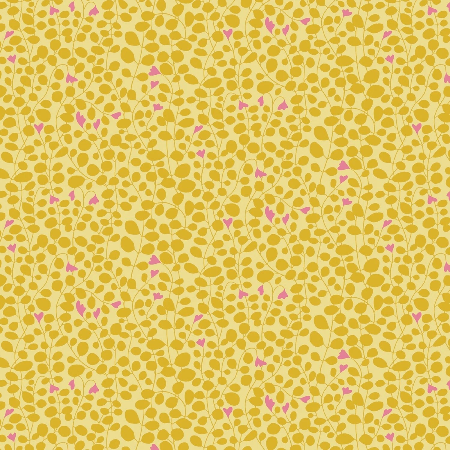 Blooming Color 2 Yellow Fat Quarter Bundle | Fat Quarter Package 5pcs (FQBC2BX - Yel) - Maple Leaf Quilting Company Ltd.