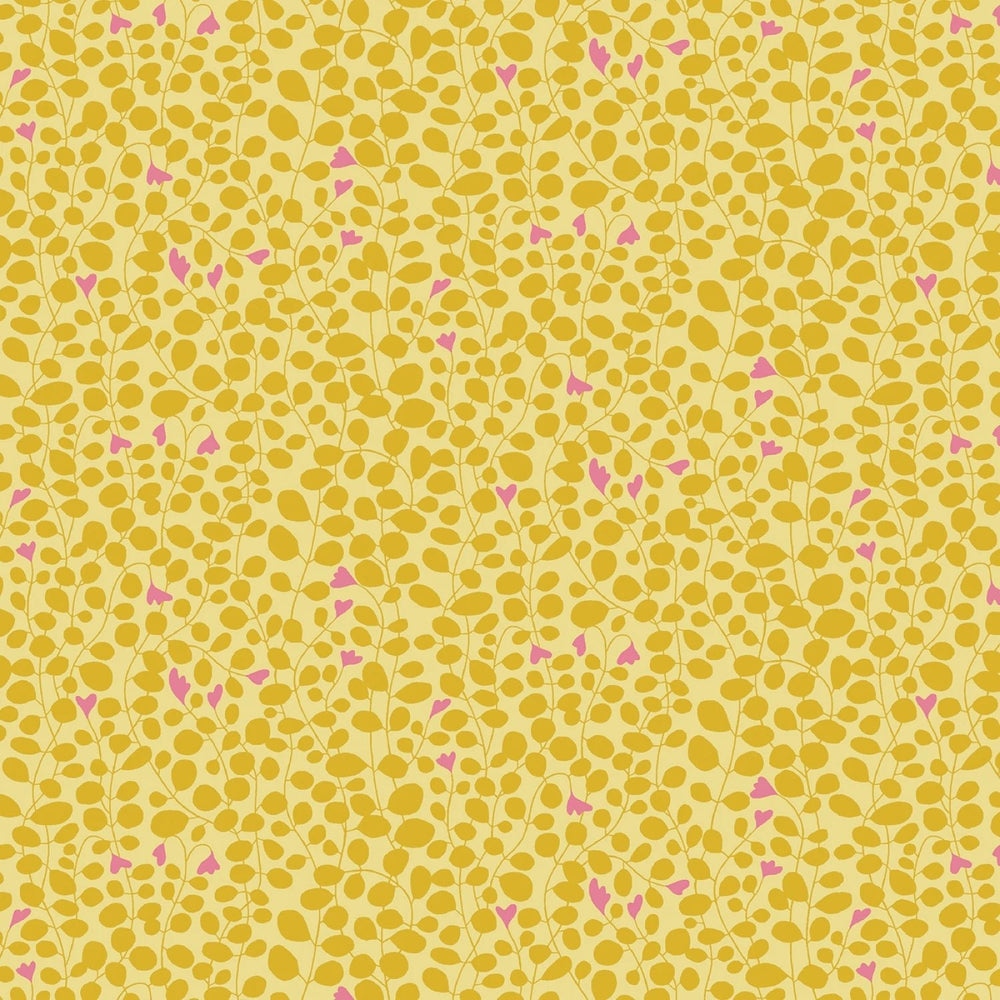 Blooming Color 2 Yellow Fat Quarter Bundle | Fat Quarter Package 5pcs (FQBC2BX - Yel) - Maple Leaf Quilting Company Ltd.