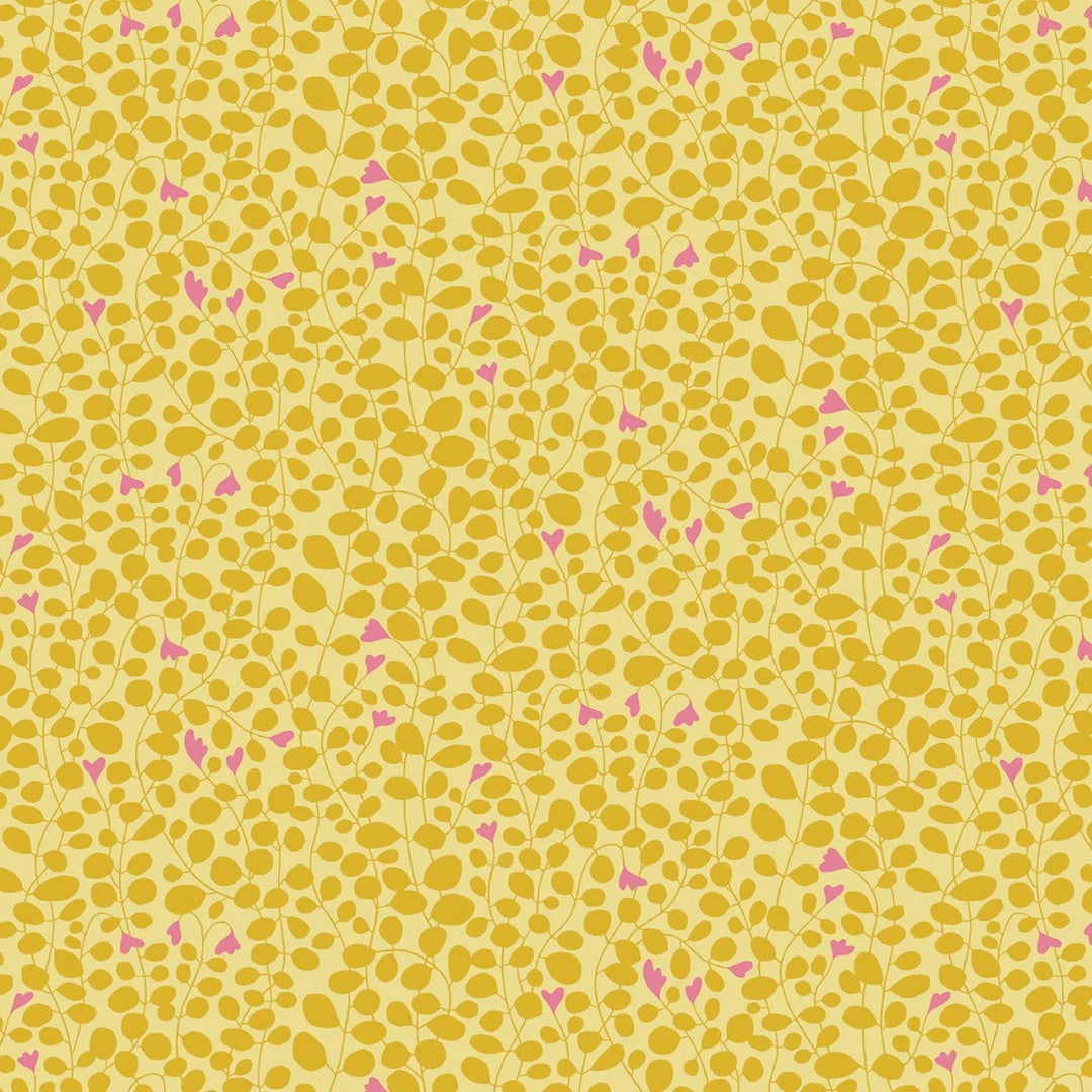 Blooming Color 2 Yellow Fat Quarter Bundle | Fat Quarter Package 5pcs (FQBC2BX - Yel) - Maple Leaf Quilting Company Ltd.