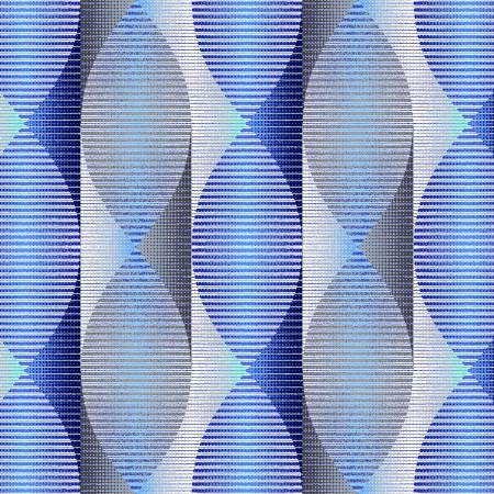 Blue Twisted Ribbons 108" Cotton (3340W - 77) – Sold in UNITS of ¼ metre - Maple Leaf Quilting Company Ltd.