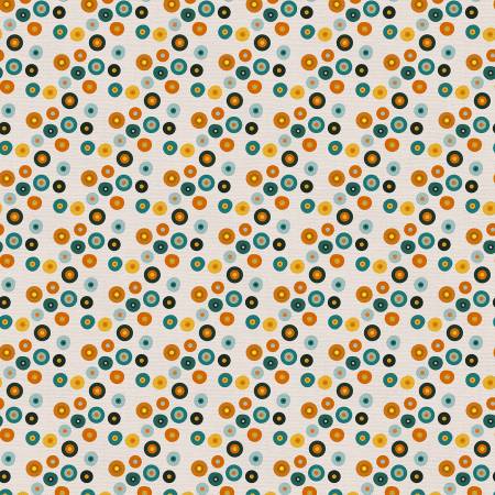 Blue/Orange Skate Wheels 118" Cotton (183 - 25421) – Sold in UNITS of ¼ metre - Maple Leaf Quilting Company Ltd.
