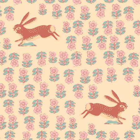 Blush Rabbit 108" Cotton (54542W - 1DES) – Sold in UNITS of ¼ metre - Maple Leaf Quilting Company Ltd.