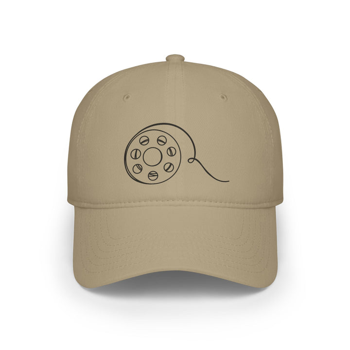 'Bobbin' - Low Profile Baseball Cap with Reel Design | Perfect for Quilt Retreats and Crazy Hair Days - Maple Leaf Quilting Company Ltd.