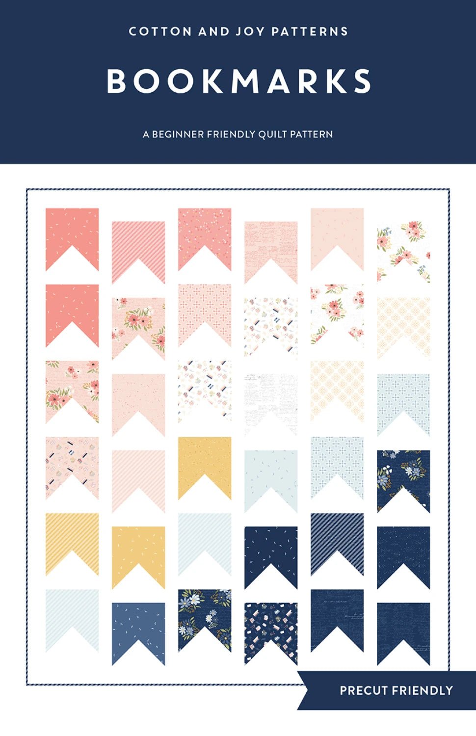 Bookmarks Quilt Pattern (CJ129) - Maple Leaf Quilting Company Ltd.