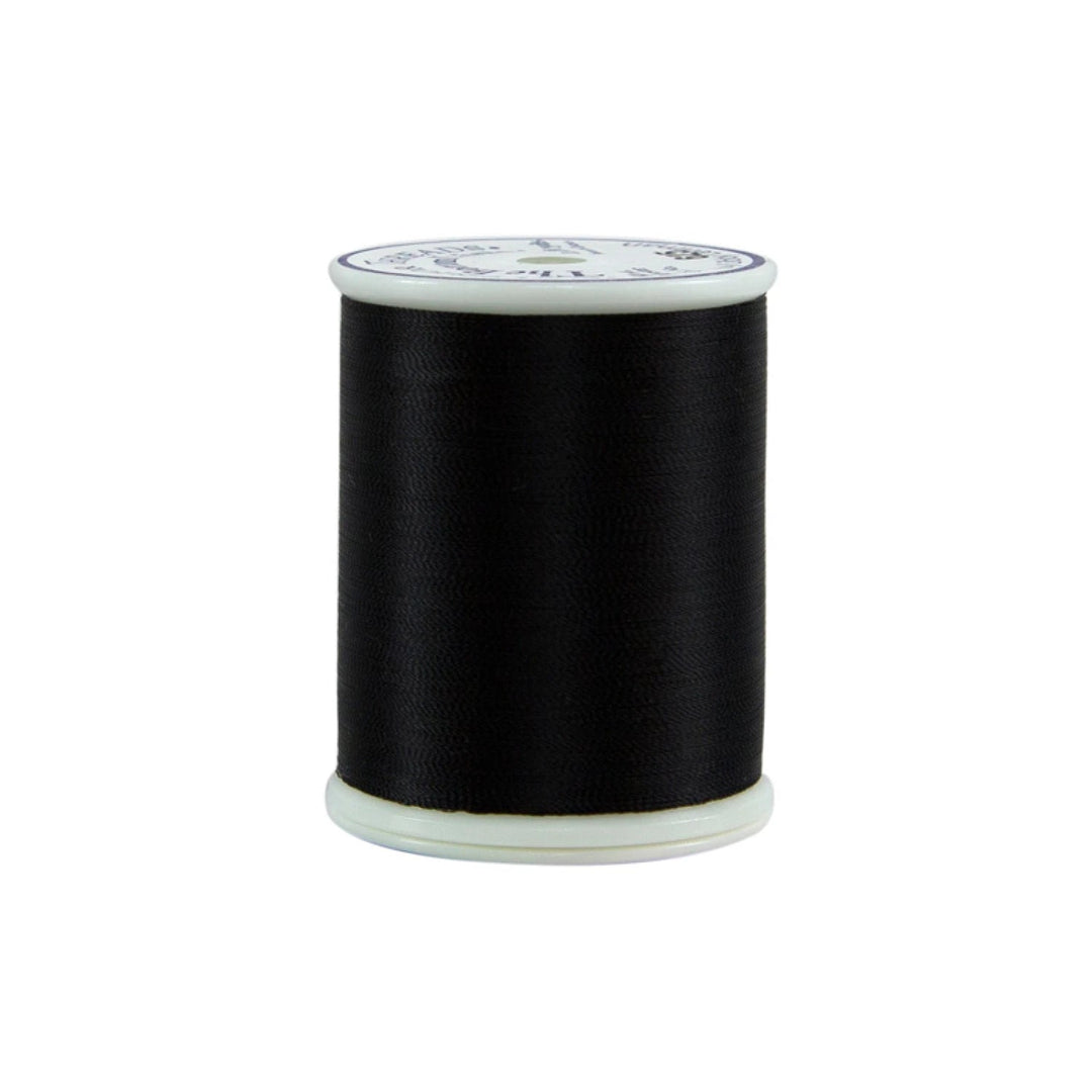 Bottom Line Polyester Thread 1420yds/1298metres | Black - 625 - Maple Leaf Quilting Company Ltd.