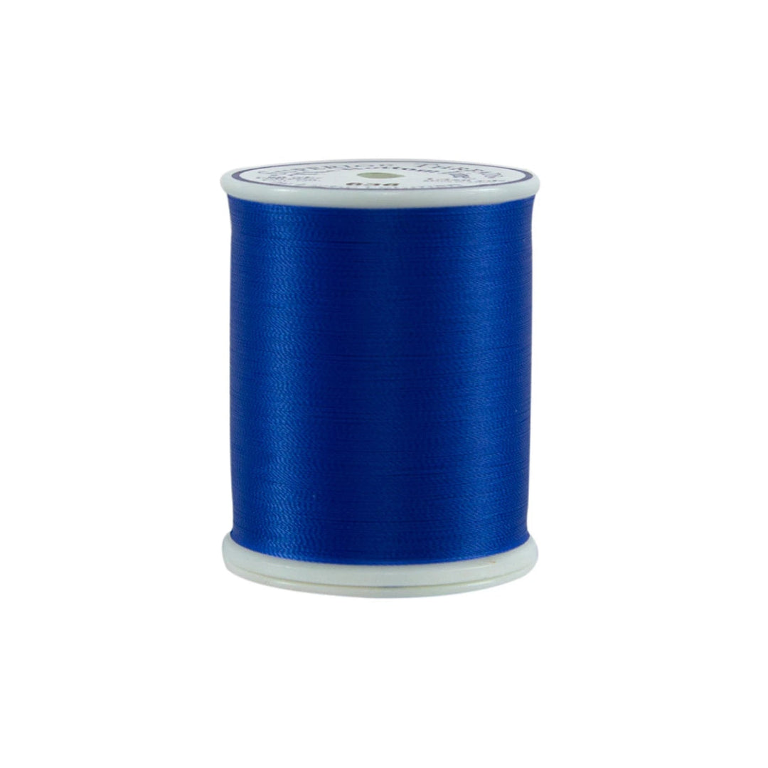Bottom Line Polyester Thread 1420yds/1298metres | Bright Blue - 636 - Maple Leaf Quilting Company Ltd.