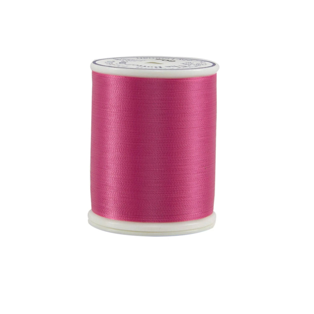 Bottom Line Polyester Thread 1420yds/1298metres | Dark Pink - 604 - Maple Leaf Quilting Company Ltd.
