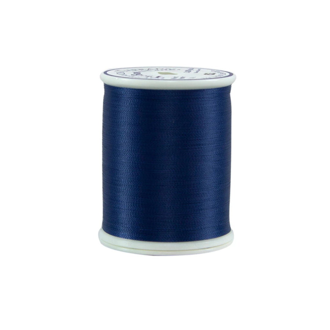Bottom Line Polyester Thread 1420yds/1298metres | Medium Blue - 635 - Maple Leaf Quilting Company Ltd.