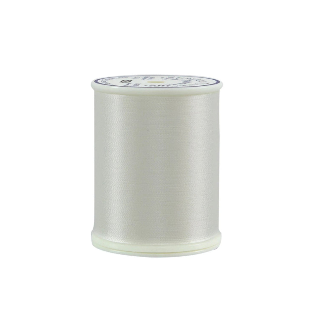 Bottom Line Polyester Thread 1420yds/1298metres | White - 624 - Maple Leaf Quilting Company Ltd.
