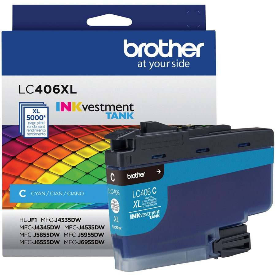 Brother InkVestment Ink Cartridge - Cyan - Maple Leaf Quilting Company Ltd.