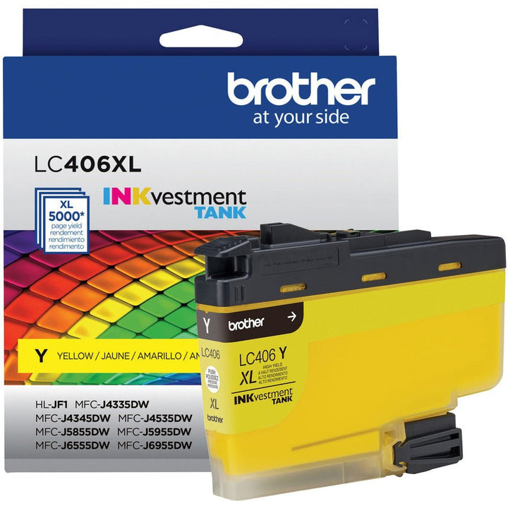 Brother InkVestment Ink Cartridge - Yellow - Maple Leaf Quilting Company Ltd.