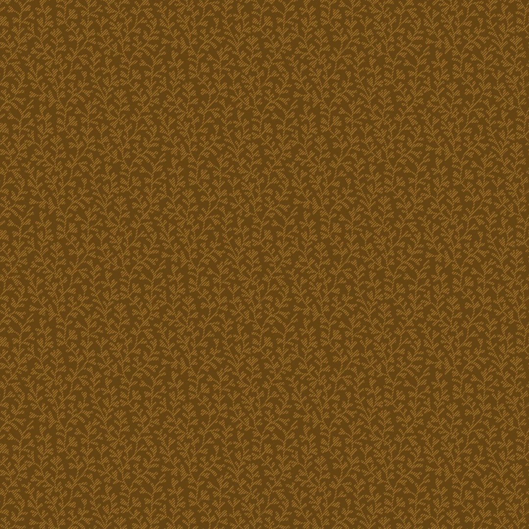 Brown Tonal Vine 44” - (R111332D - BROWN) – Sold in UNITS of ¼ metre - Maple Leaf Quilting Company Ltd.