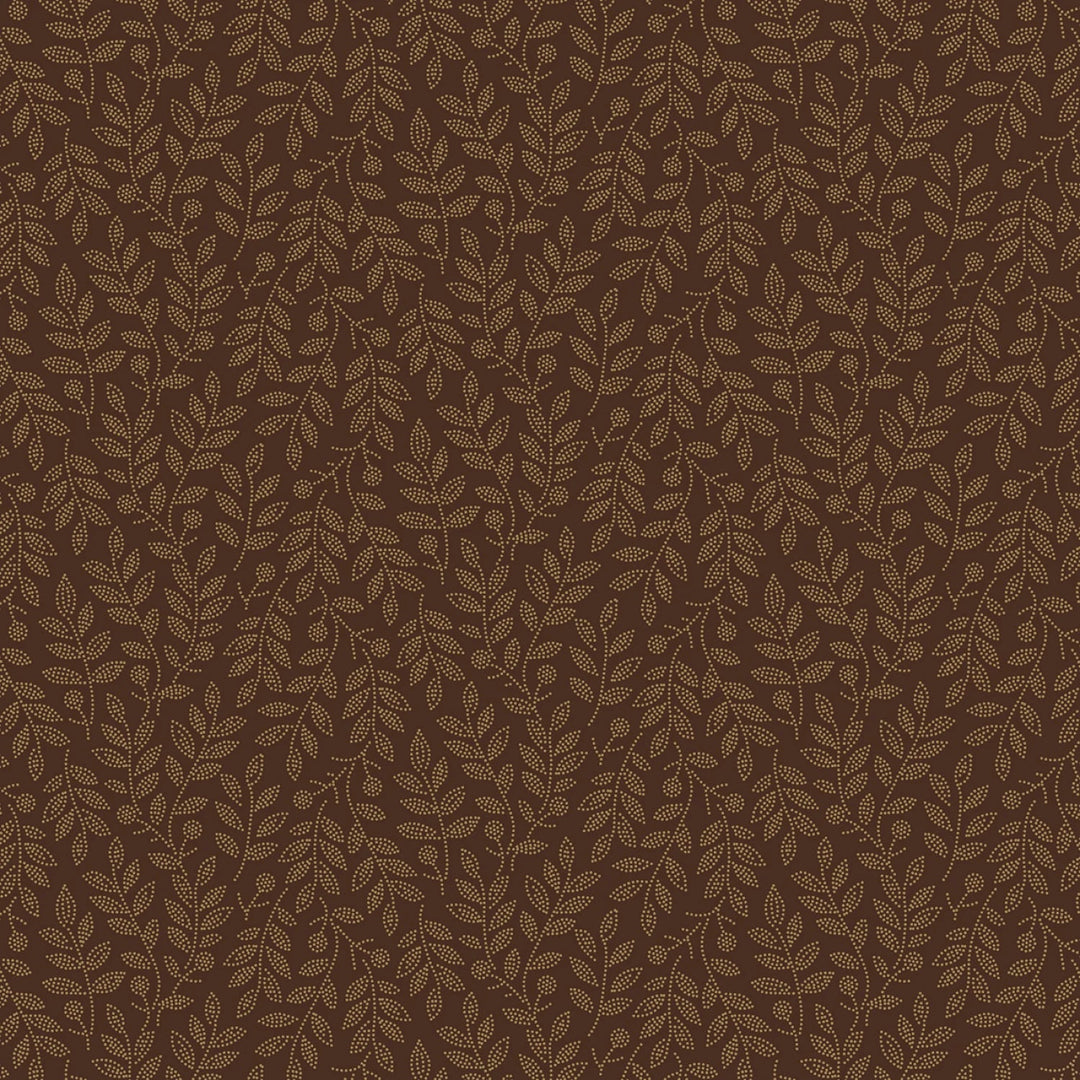 Brown Willow 44” - (R621368D - BROWN) – Sold in UNITS of ¼ metre - Maple Leaf Quilting Company Ltd.