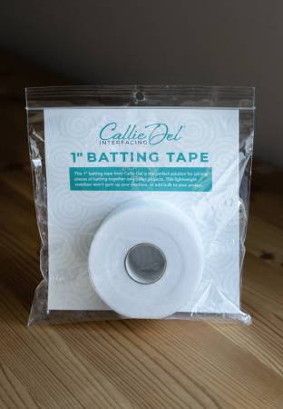Callie Del - Batting Tape (1in x 30yds) - Maple Leaf Quilting Company Ltd.