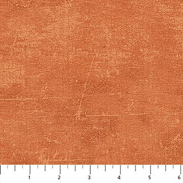 CANVAS Flannel - Orange | 43/44" (F9030 - 37) - Sold in UNITS of ¼ metre - Maple Leaf Quilting Company Ltd.