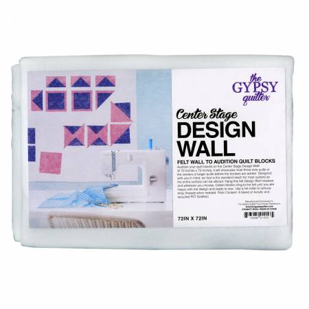 Center Stage Design Wall White (72in x 72in) - Maple Leaf Quilting Company Ltd.