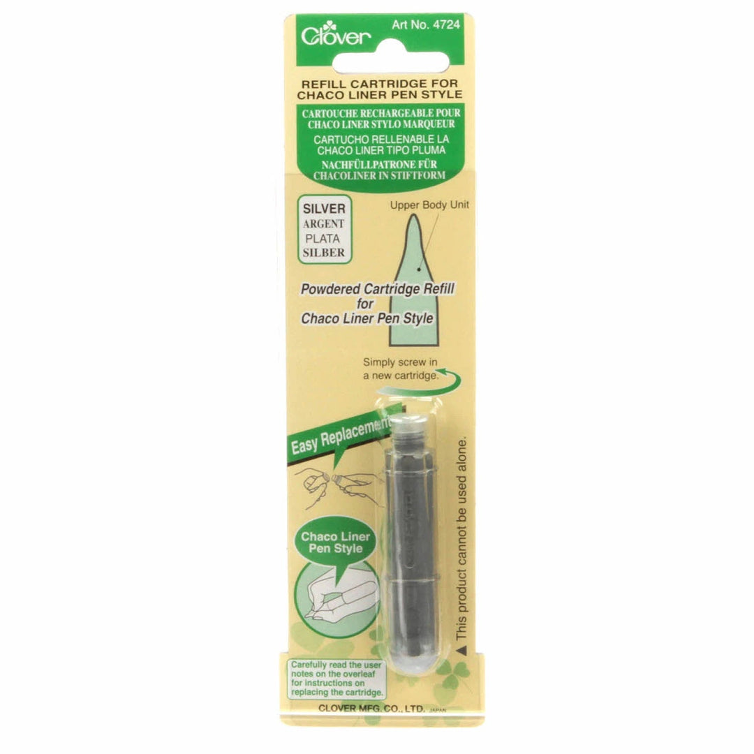 Chaco Liner Pen Chalk Refill - (Silver) - Maple Leaf Quilting Company Ltd.