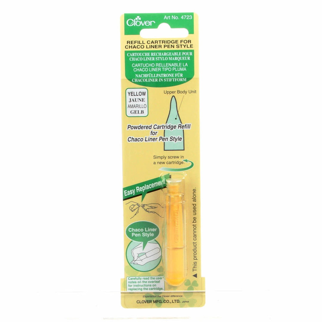 Chaco Liner Pen Chalk Refill (Yellow) - Maple Leaf Quilting Company Ltd.