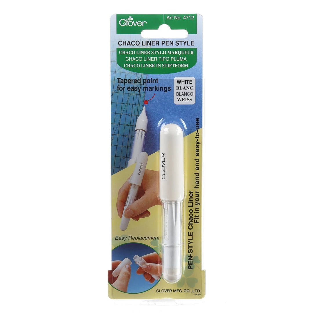Chaco Liner Pen Style White (4712CV) - Maple Leaf Quilting Company Ltd.