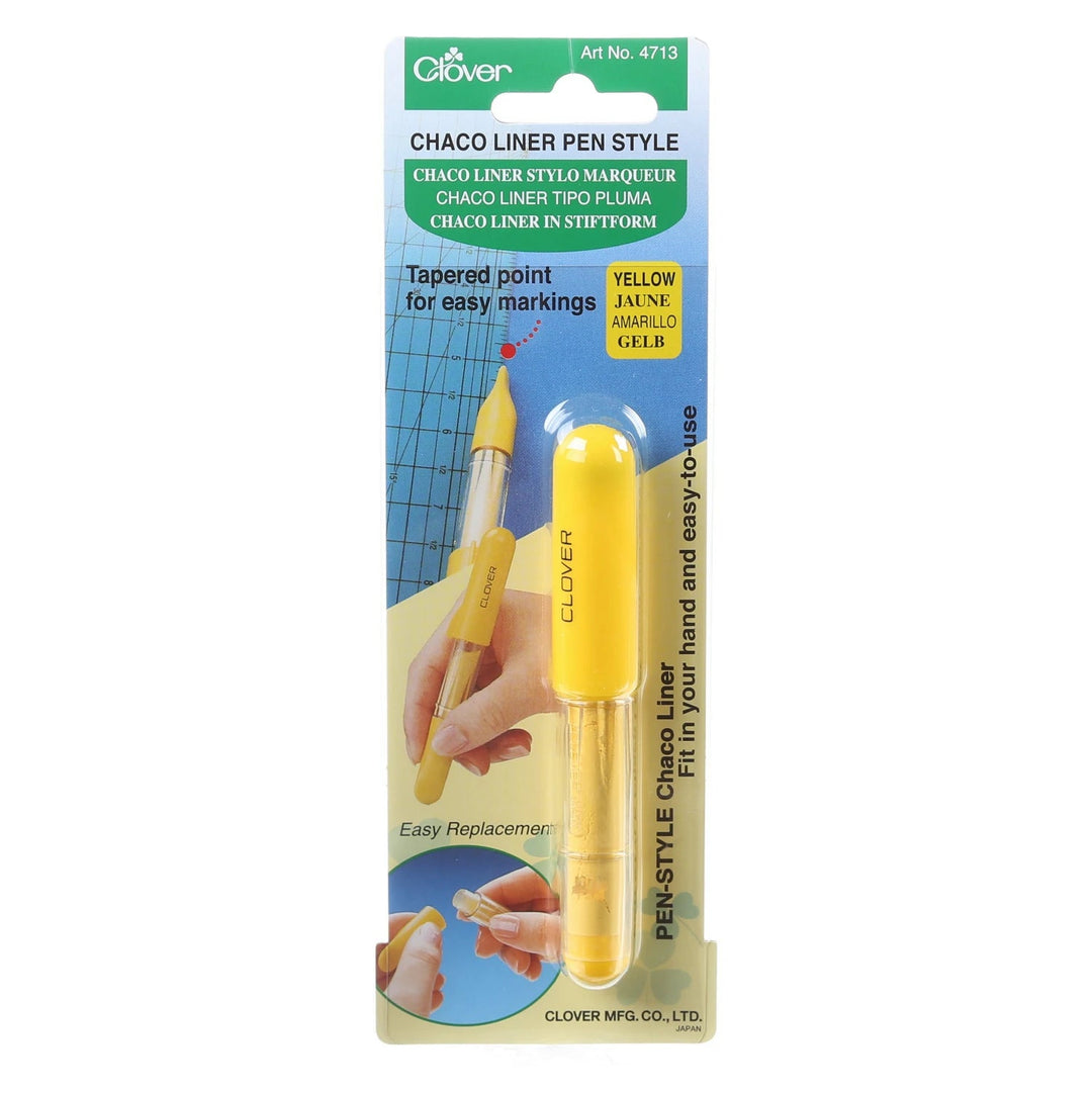 Chaco Liner Pen Style - Yellow - Maple Leaf Quilting Company Ltd.