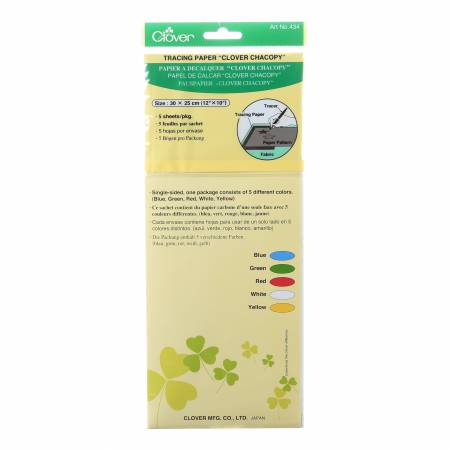 Chacopy Carbon Tracing Paper (434CV) - Maple Leaf Quilting Company Ltd.