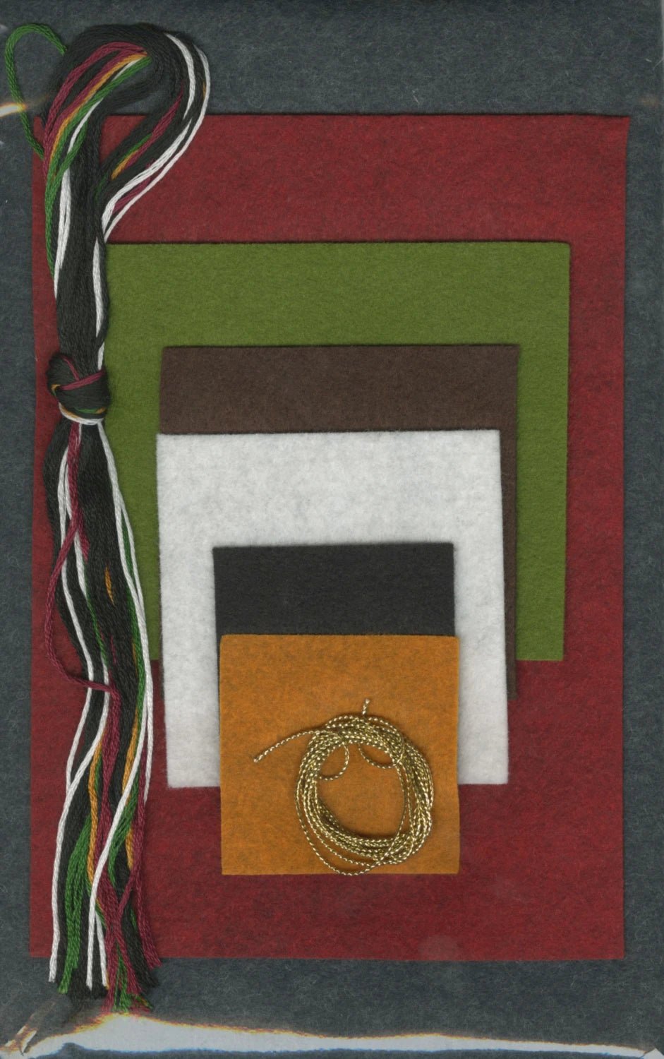 Charcoal Mittens Kit (K0616) - Maple Leaf Quilting Company Ltd.