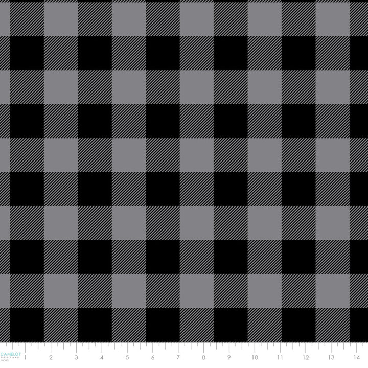 Charcoal - 🇨🇦 North of Ordinary 44" Wide Cotton (21250104-02) - Maple Leaf Quilting Company Ltd.
