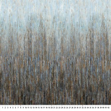 Charcoal Ombre - Poppy Meadow | 43/44" (DP29086 - 97) - Sold in UNITS of ¼ metre - Maple Leaf Quilting Company Ltd.