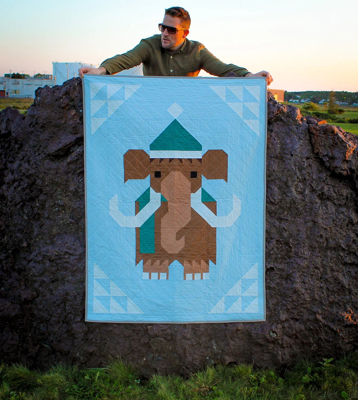 Chilly Mammoth Quilt Pattern (AECM0525) - Maple Leaf Quilting Company Ltd.