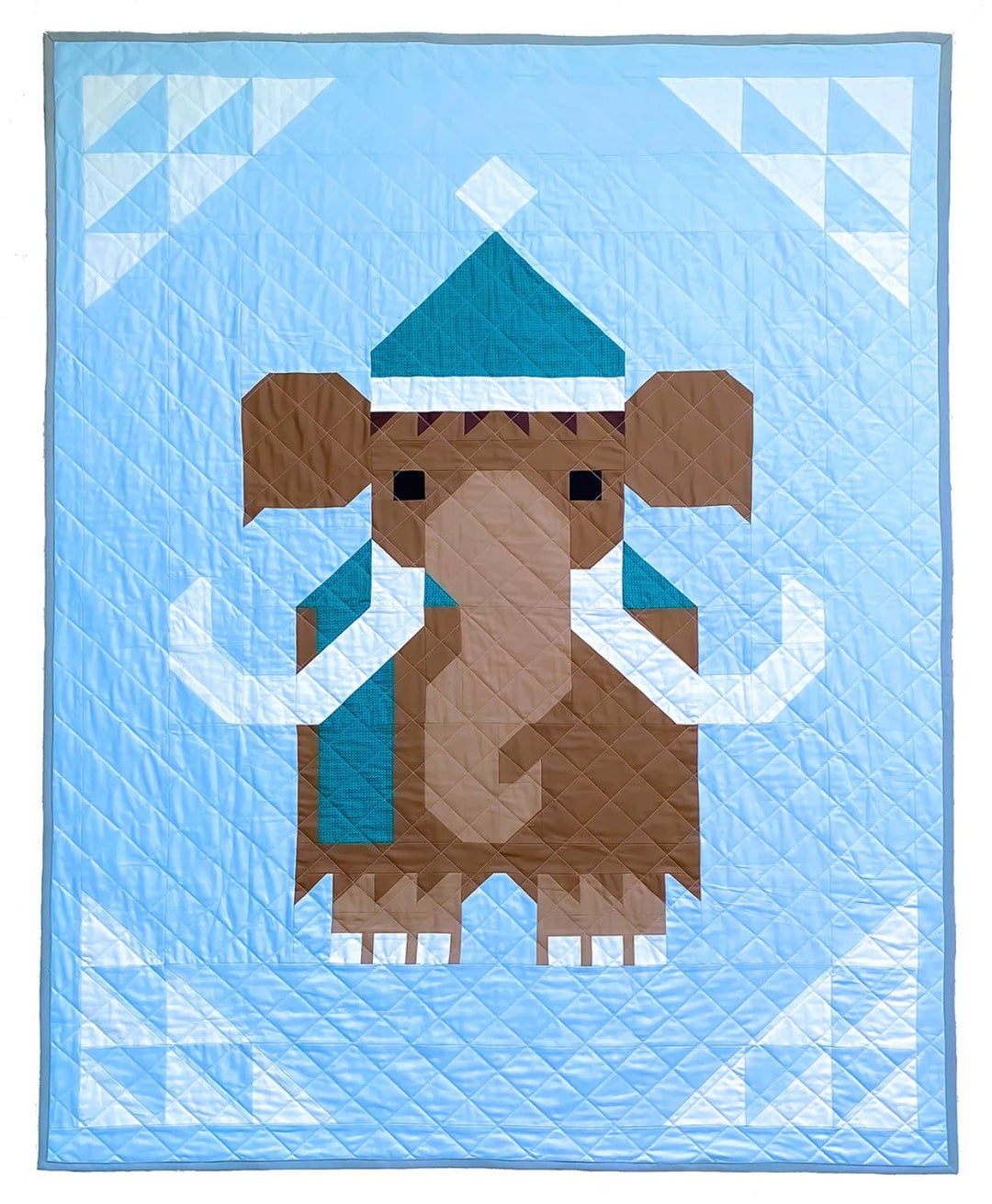 Chilly Mammoth Quilt Pattern (AECM0525) - Maple Leaf Quilting Company Ltd.