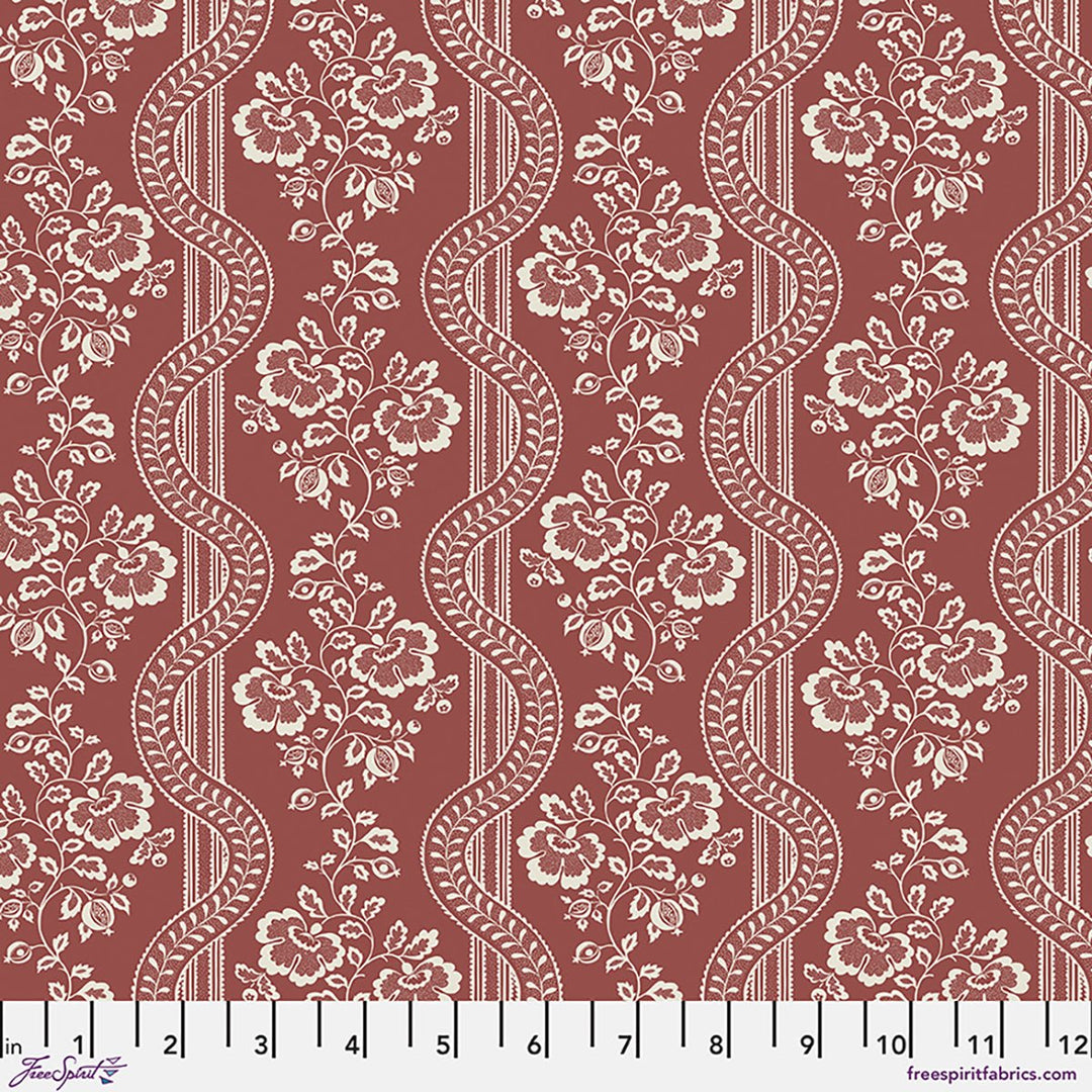 Chiswick Grove Aubrey - Pomegranate | 43/44" Cotton - Maple Leaf Quilting Company Ltd.