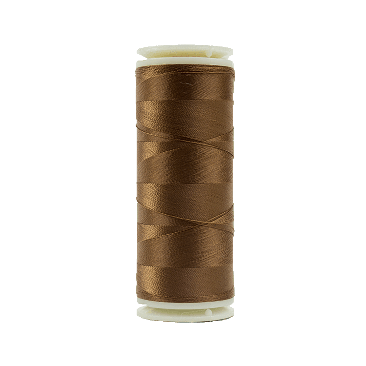 Chocolate - 720 | InvisaFil™ 100wt Invisible Cottonized Polyester Thread (400m/437yd) - Maple Leaf Quilting Company Ltd.