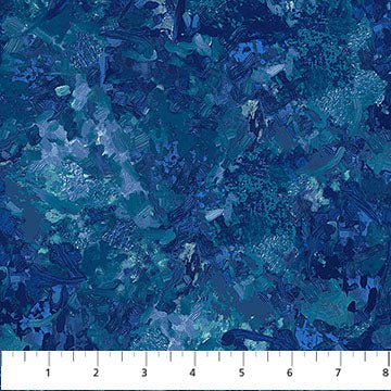 Chroma by Deborah Edwards Northcott Studio - Lapis | 108” Cotton (B9060 - 46) - Sold in UNITS of 1/4 metre - Maple Leaf Quilting Company Ltd.