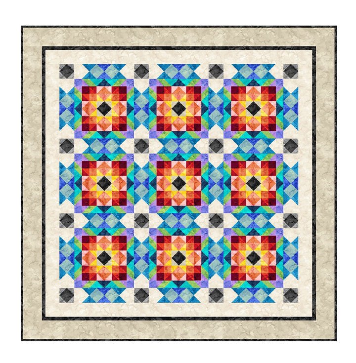 Chromatic Carpenter Pattern (PTN3637) - Maple Leaf Quilting Company Ltd.
