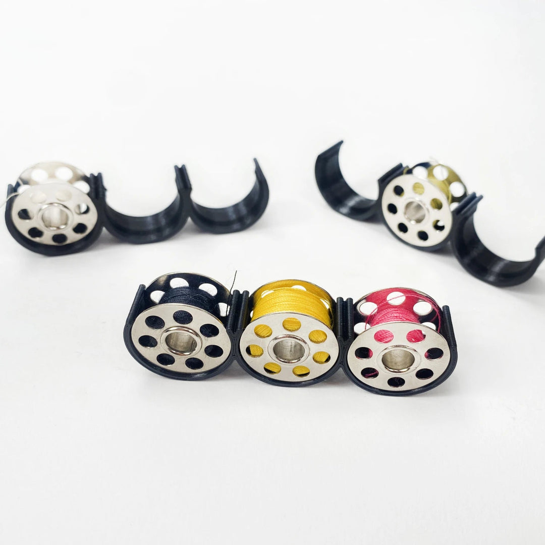 Class 15 Bobbin Clips in Black 3 Pack (BOB15BLACK3PK) - Maple Leaf Quilting Company Ltd.