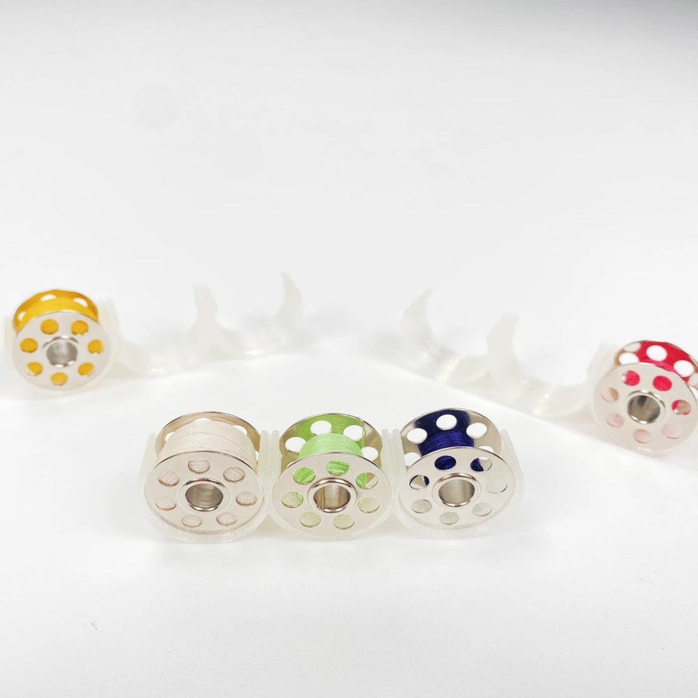 Class 15 Bobbin Clips in White 3 Pack (BOB15WHITE3PK) - Maple Leaf Quilting Company Ltd.