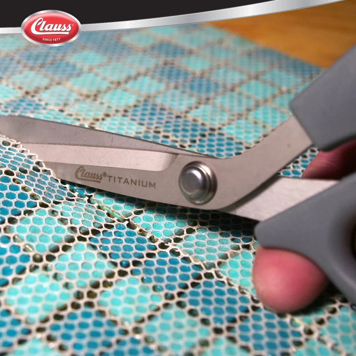 Clauss Scissor Titanium Ultraflex Shear 9" (18080 - 003) - Maple Leaf Quilting Company Ltd.
