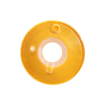 Clear - Glide - Class 15/A 92yds Bright Gold Tube Bobbins (13323) - Maple Leaf Quilting Company Ltd.