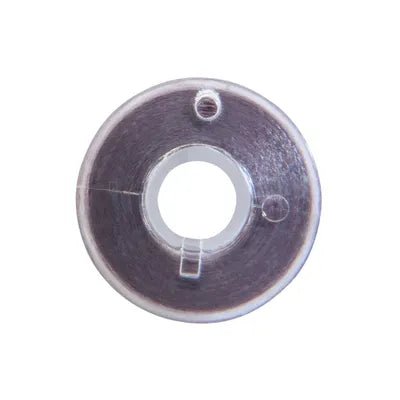 Clear - Glide - Class 15/A 92yds Lead Grey Tube Bobbins (13318) - Maple Leaf Quilting Company Ltd.