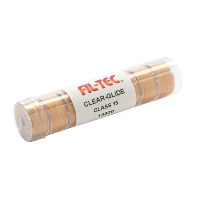 Clear - Glide - Class 15/A 92yds Light Tan Tube Bobbins (13320) - Maple Leaf Quilting Company Ltd.