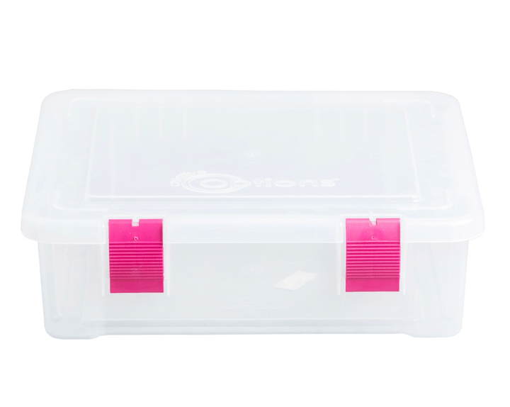 Clear Plastic Cone Storage Bin - Maple Leaf Quilting Company Ltd.